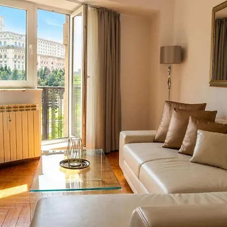 아파트 New Luxury Flat In Front Of The Parliament At Unirii 부쿠레슈티