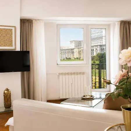 아파트 New Luxury Flat In Front Of The Parliament At Unirii