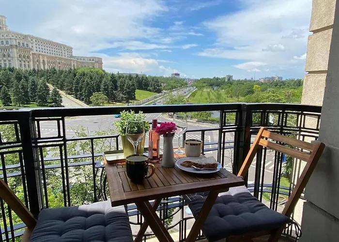 Апартаменти New Luxury Flat In Front Of The Parliament At Unirii