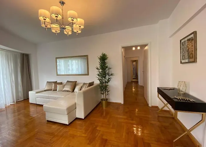 New Luxury Flat In Front Of The Parliament At Unirii Апартаменти Бухарест