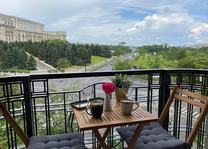 New Luxury Flat In Front Of The Parliament At Unirii Апартаменти *
