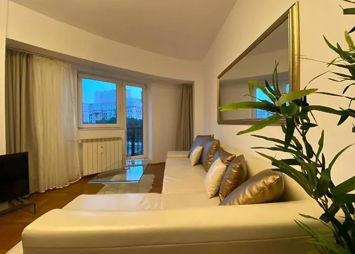 Апартаменти New Luxury Flat In Front Of The Parliament At Unirii