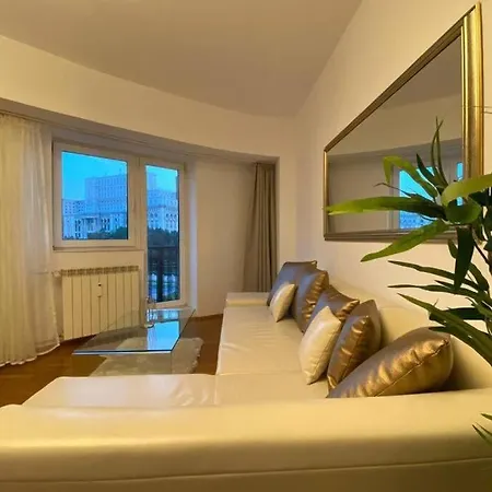 Apartman New Luxury Flat In Front Of The Parliament At Unirii
